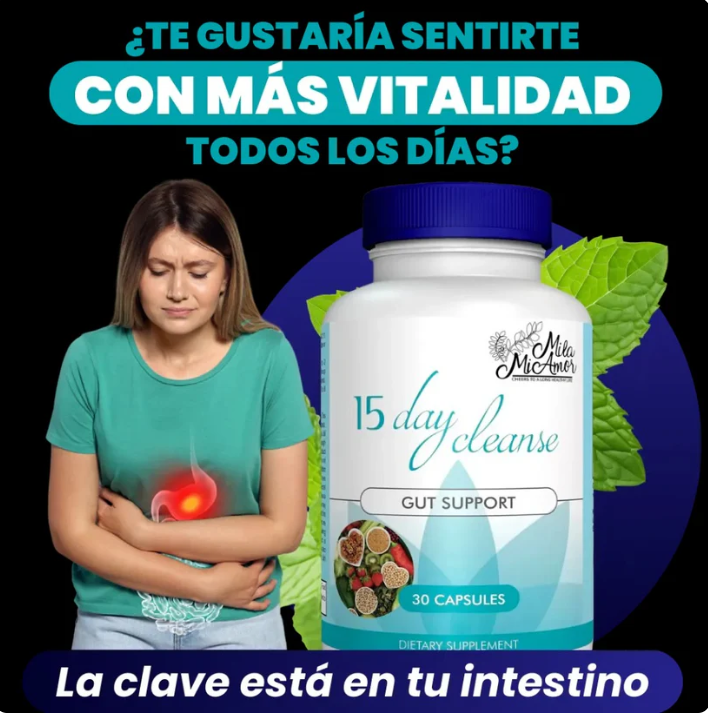 DESINTOXICANTE INTESTINAL -15 DAYS  CLEANSE-