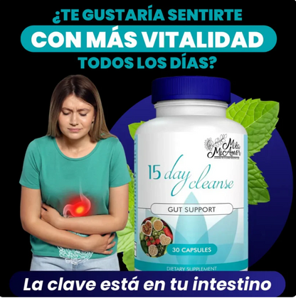 DESINTOXICANTE INTESTINAL -15 DAYS  CLEANSE-